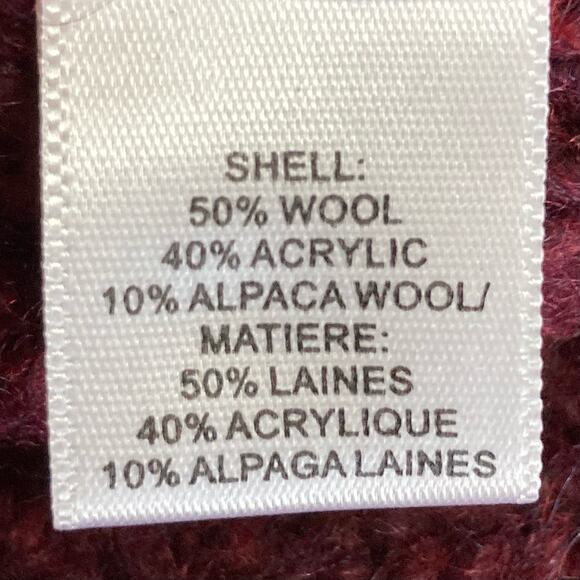 Vera Wang Lavender Lable Long Cardigan Wool Alpaca Blend SM Beaded Embellishment - Picture 11 of 11